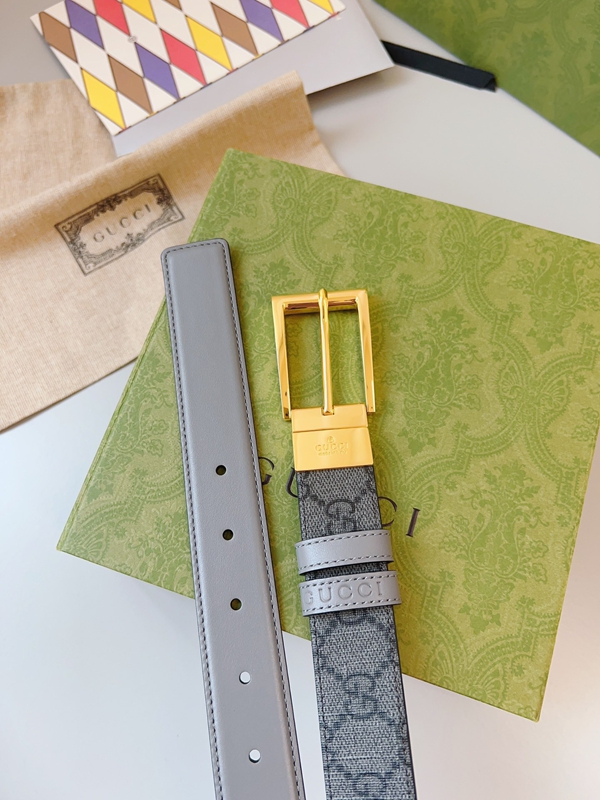 スーパーコピーグッチベルト角部分ディテール